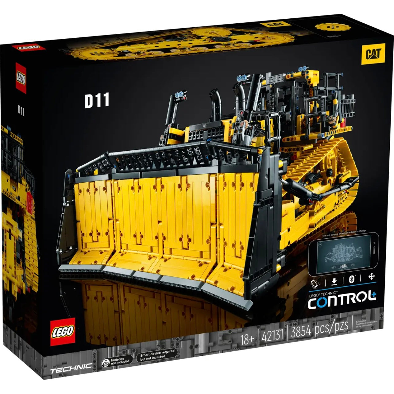 lego-bulldozer-d11-cat-télécommandé-technic-42131