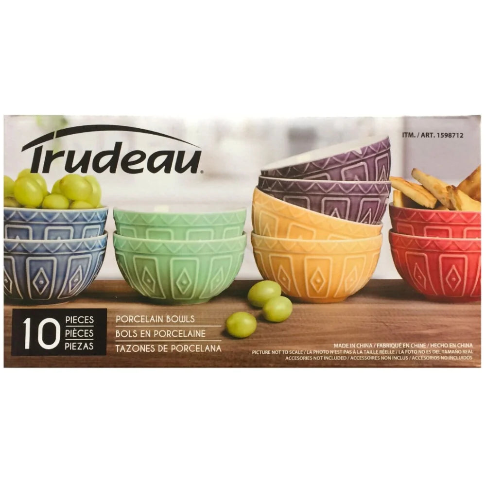 Trudeau-ensemble-10-bols-porcelaine-porcelain-bowls-pieces