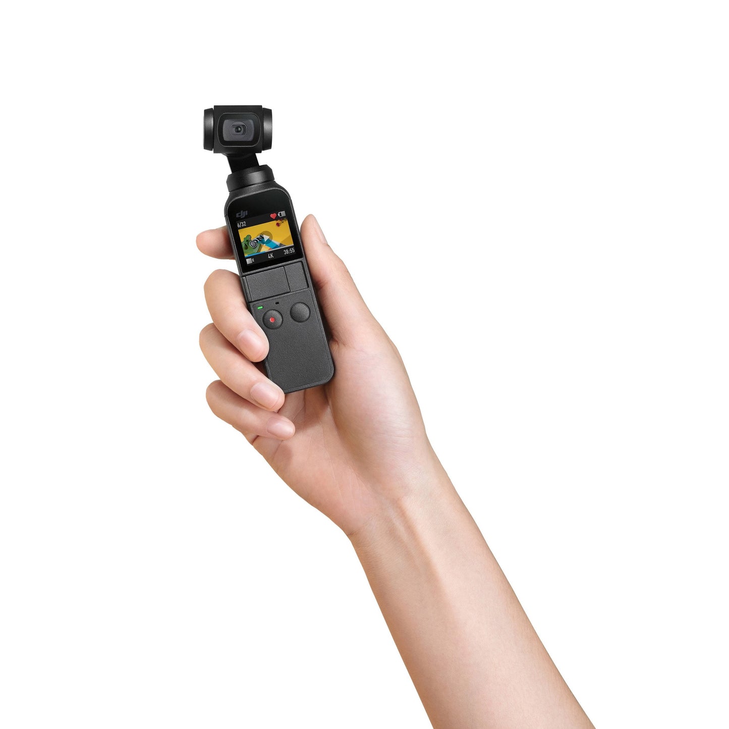Osmo Pocket - dji - caméra portable - vue en mains