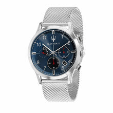 Charger l&#39;image dans la galerie, MASERATI-MONTRE-RICRDO-CADRAN-BLEU-HOMME
