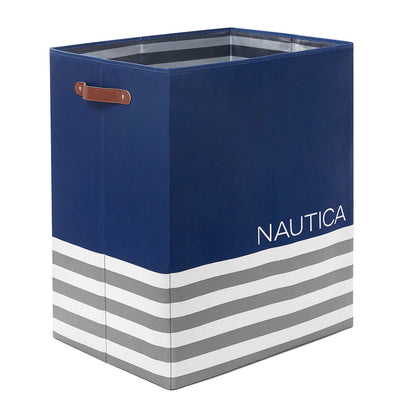 nautica-panier-pliable-foldable-hamper-bleu-gris-blue-grey-2