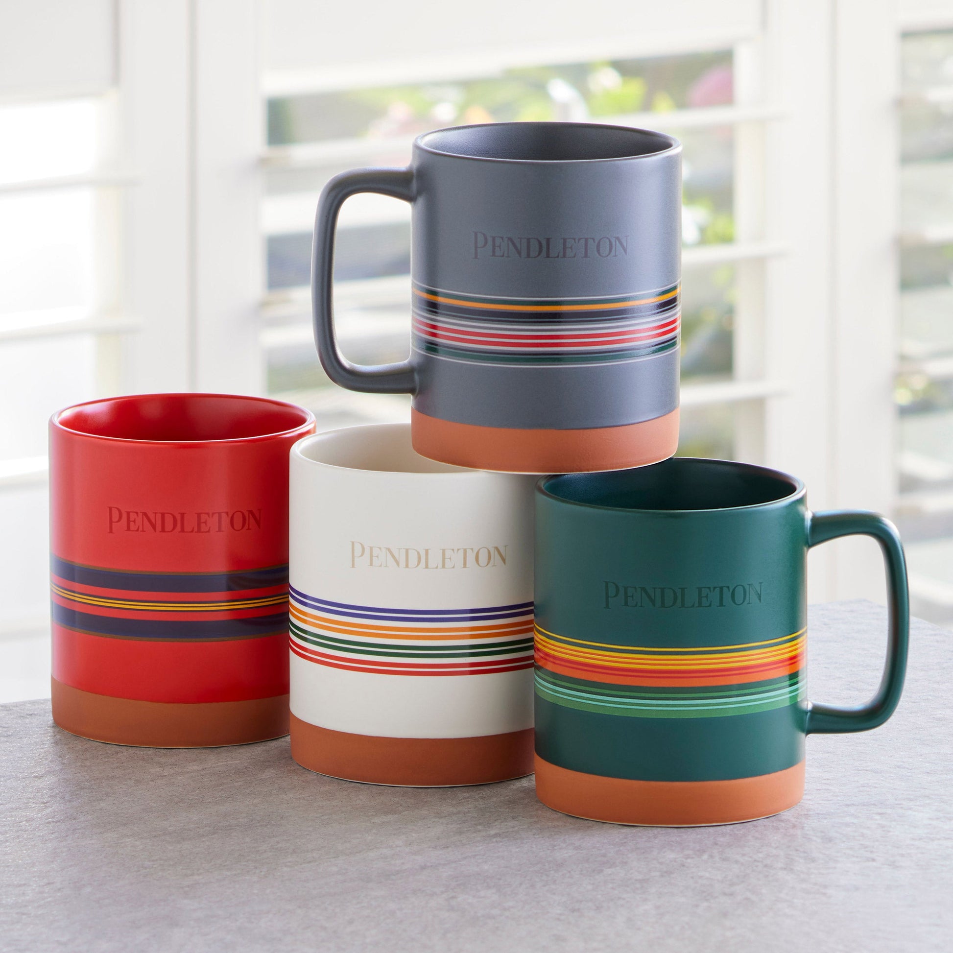 PENDLETON - Set of 4 Collectible Mugs – Liquidation125Plus
